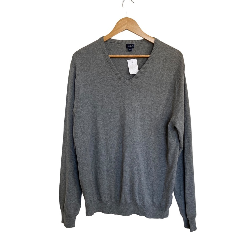 J. Crew Cashmere Cotton Blend Pullover Sweater
